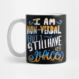 Special Needs Nonverbal Autism Awesome Design Mug